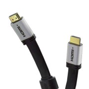 HDMI kábel dugó - 2 DVI-D aljzat GOLD 0.2M