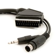 SCART/SVHS kábel + 3.5MM - 20M
