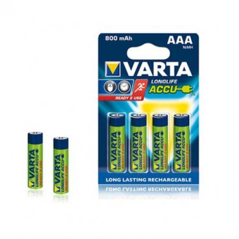 VARTA akkumulátor AAA 800mAh 4db-bl