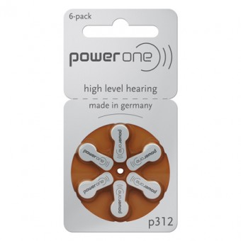 Elem hallokészülékbe P312 POWER ONE VARTA 6 db.