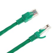 UTP kábel 5e, dugó-dugó 3m zöld