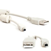 USB - AM/BM mini USB kábel (HP) + szuro
