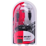 USB MIDI IN,OUT átalakító kábel